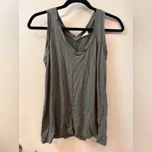 Caslon Olive Grey Tank Top